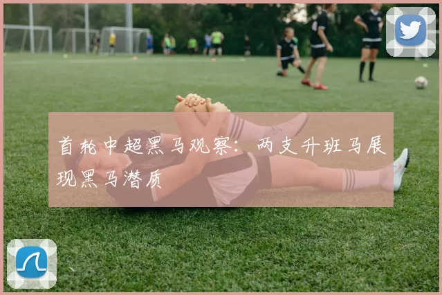 首轮中超黑马观察：两支升班马展现黑马潜质