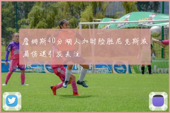詹姆斯40分湖人加时险胜尼克斯浓眉伤退引发关注