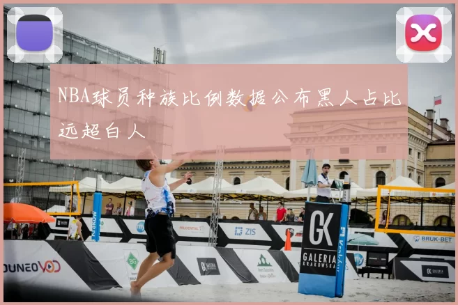 NBA球员种族比例数据公布黑人占比远超白人