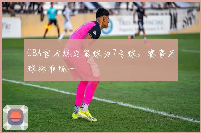 CBA官方规定篮球为7号球，赛事用球标准统一